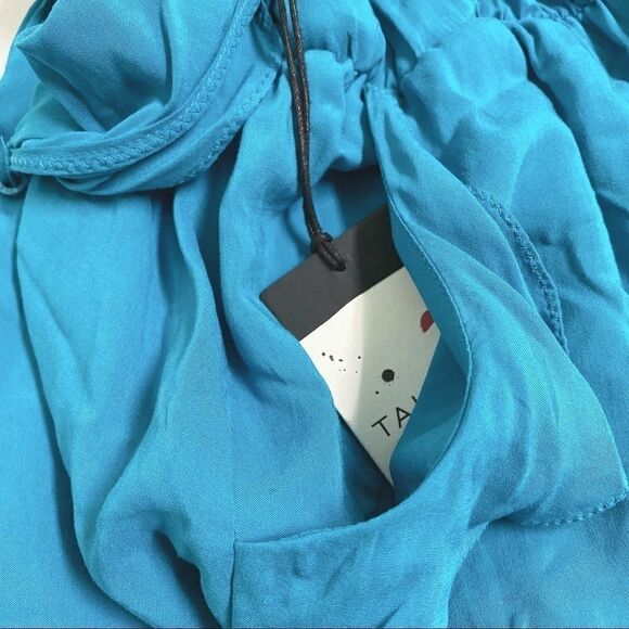 🆕 Aritzia Talula Turquoise Ulla Dress - Picture 7 of 8